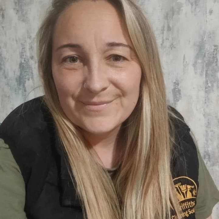 Catherine Lewis, owner of Griffiths Cleaning Solutions